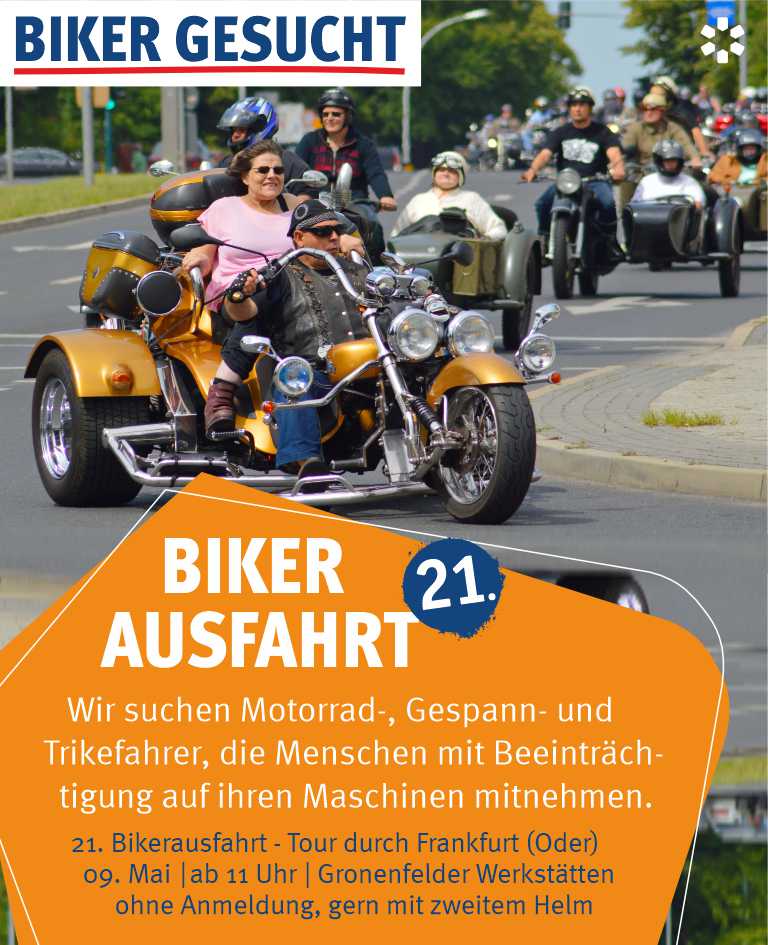 Bikerausfahrt Newsletter